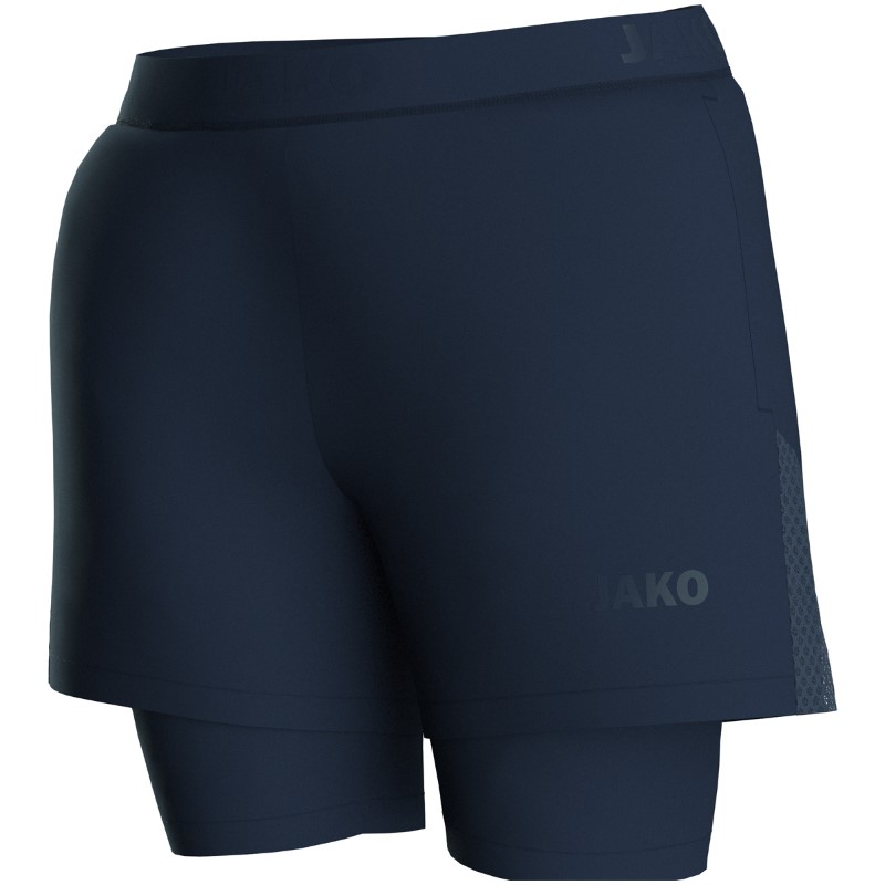 JAKO 2-in-1 short Power Dames 6276d-900