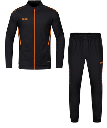 Jako Trainingspak Challenge - Zwart - Fluo Oranje