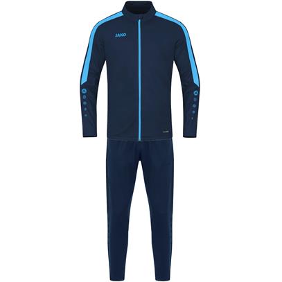 JAKO Trainingspak Polyester Power - Marine/Hemelsblauw