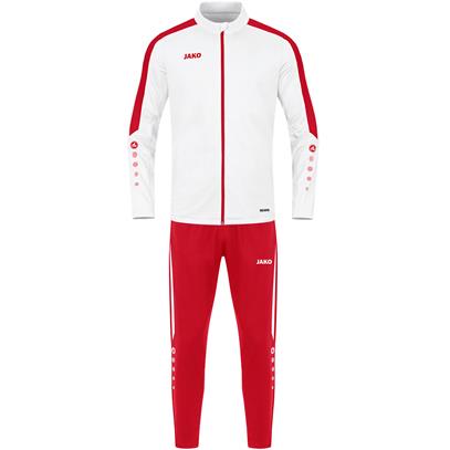 JAKO Trainingspak Polyester Power - Wit/Rood