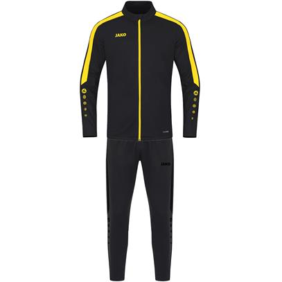 JAKO Trainingspak Polyester Power - Zwart/Citroen