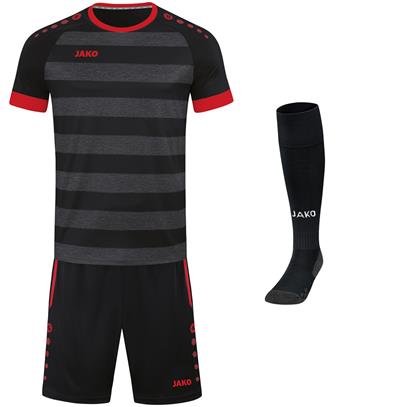 Jako Trainingsset Celtic Melange KM - Zwart - Rood