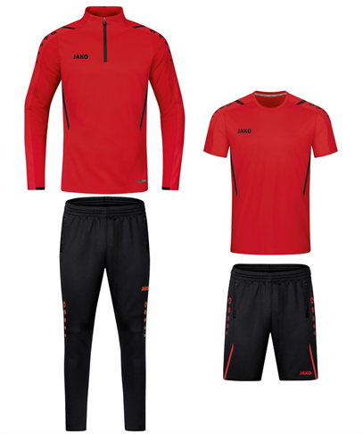 Jako Trainingsset Challenge Rood-Zwart