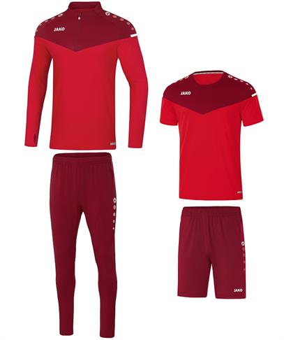 Jako Trainingsset Champ - 2.0 Rood - Wijnrood