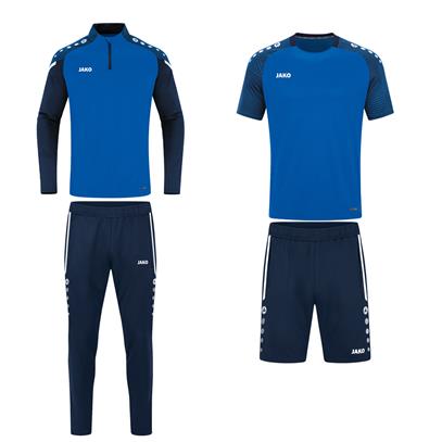 Jako Trainingsset Performance 2022 - Blauw - Navy (4-delig)