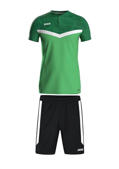 Polo Iconic + Short Power zachtgroen/sportgroen