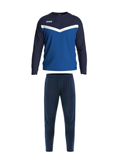 Sweater Iconic + Trainingsbroek Power  royal/marine