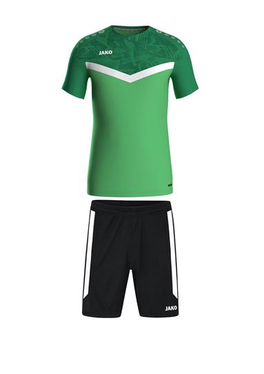 T-shirt Iconic + Short Power  zachtgroen/sportgroen