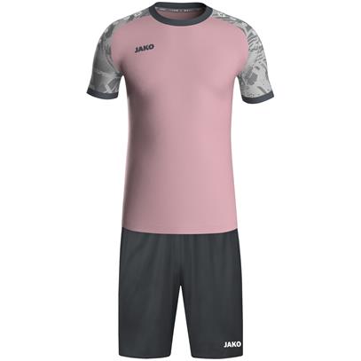 Voetbalset Iconic dusky pink/zachtgrijs/antra light