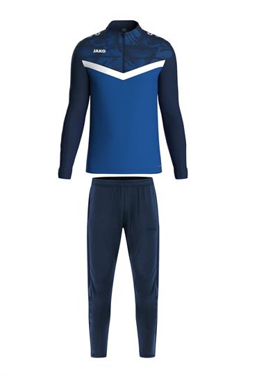 Ziptop Iconic + Trainingsbroek Power  royal/marine